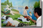 PaintingsPal Painter #14 specializing in impressionism and decorative paintings