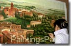 PaintingsPal Painter #26 specializing in reproduction of building, house and garden paintings