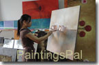 PaintingsPal Painter #27 specializing in modern and abstract styles