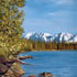 Oil painting from photograph #113 River and Mountains