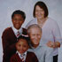 Portrait from photo sample #85 Elder Couple and Their Children