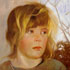 Portrait from photo sample #86 Girl in impressionism style