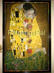 Pictures from happy customers 2 / more Klimt's Kiss reproductions