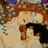 Oil painting reproduction #12 Mother and Child by Gustav Klimt