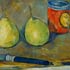 Oil painting reproductions #138 Poires et Couteau by Paul Cezanne and reproduced by PaintingsPal painter ZLB
