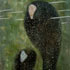 Oil painting reproductions #169 Mermaids (Whitefish), 1899 by Gustav Klimt and reproduced by PaintingsPal painter LB Zhu