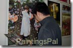 PaintingsPal Painter #12 with 8 years hand-on experience, specializing in reproduction of realism, impressionism and contemporary oil paintings, and has done himself more than 700 reproductions of oil paintings / more his reproductions of masterpiece