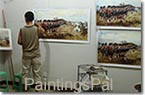 PaintingsPal Painter #36 with 19 years hand-on experience, specializing in oil painting reproduction of classical realism style