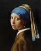 PaintingsPal reproduction of The Girl with a Pearl Earring in the public domain (darker processing by GR)