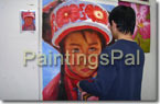 PaintingsPal Portrait Artist #4 good at landscape paintings from photo, large size portrait of people and pets in various styles