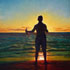 Portrait from photo sample #110 Man Fishing