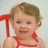 Portrait samples #161 baby girl on red chair