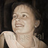 Portrait from photo sample #2 European Younger Lady (reproduction from old photo)