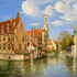 Oil painting from photo #47 City View