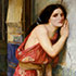 Oil painting reproduction sample #265 Thisbe 1909 by John William Waterhouse