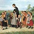 Replica oil painting sample #278 The school walk(Der Schulspaziergang) by Albrecht Anker
