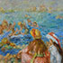 Reproduction oil painting #297 Bathers(Les Baigneuses) by Pierre Auguste Renoir