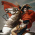 Old master oil painting reproductions #103 Napoleon Crossing the St. Bernard Pass (1800/1801) by David Jacques Louis repplicated by PaintingsPal artist GR