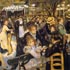 Reproduction oil painting #108 La Moulin de la Galette, 1876 by Pierre Auguste Renoir(warmer tone)