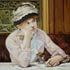 Oil painting reproductions #152 Plum Brandy (La Prune), 1877 by Edouard Manet and reproduced by PaintingsPal painter LB Zhu