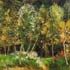 Oil painting reproduction samples #163 The Grove, July 1890 by Vincent Van Gogh and reproduced by PaintingsPal painter XD Wen