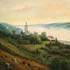 Reproduction oil paintings #198 Classical Landscape recreated by PaintingsPal artist WJS in 2003