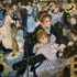 Reproduction oil painting #214 La Moulin de la Galette by Renoir(cooler tone)