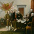 Oil painting reproduction #27 Declaration of Independence by John trumbull