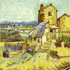 Oil painting reproduction #36 le vieux moulin by Van Gogh