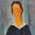 Oil painting reproduction #45 Jeune Bonne by Amedeo Modigliani