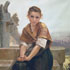 Reproduction oil painting #69 The Broken Pitcher by Bouguereau