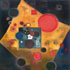 Replica oil painting #90 Accent en Rose, 1926 by Wassily Kandinsky