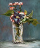Stk-134 Clematis in a Crystal Vase, 1882 by Manet