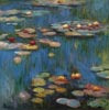 stock oil painting #167 - Water Lily Pond by Monet (sold)