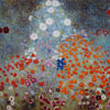 Stock oil painting #178 Farm Garden by Gustav Klimt and reproduced by PaintingsPal painter WXD (sold)