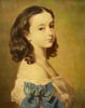 stock oil painting with aged / cracked effect #001