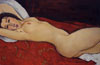 Oil paintings in stock #222 Reclining Nude by Modigliani (sold)