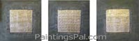 Original oil paintings in stock #031 Textured Chinese Abstract Paintings created by PaintingsPal artists (sold)